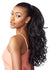 IWD3 Long Curly Half Wig Sensationnel UK Ponytail Left Side
